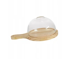 Cloche Smoking Dome Stiklinis maisto dangtis virtuvės nešiojamas dūmų skersmuo 15cm