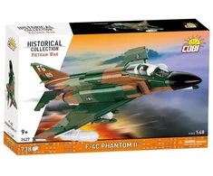 COBI 2427 - F-4C PHANTOM II - STATYBOS ŽAIDIMAS - ŽALIAS - LĖKTUVAS