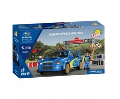 Cobi Kaladėlės Subaru Impreza WRC 2004 modelis 1:35 su figūrėlėmis