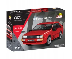Cobi Kaladėlių rinkinys Audi Quattro 1980 raudonas 1:35