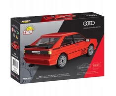 Cobi Kaladėlių rinkinys Audi Quattro 1980 raudonas 1:35