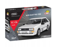 Cobi Kaladėlių rinkinys Audi Quattro 1980 baltas 1:35