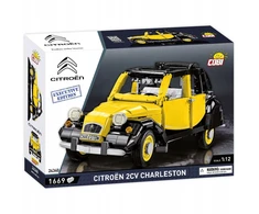 Cobi Modelio komplektas – CITROEN – 2CV CHARLESTON E.E – 1630 PCS – Skalė 1/12 – Vidus