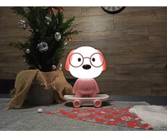 Cogio Kids Naktinė lempa ROŽINĖ PIESEK NA DESKOROLCE LED USB