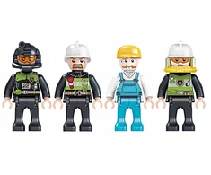 Cogo Bricks sunkvežimis ir gaisrinė 616 vnt
