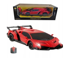 COIL Nuotolinio valdymo RC automobilis Lamborghini 1:14 raudonas