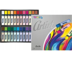 Colorino Artist sausieji pasteliai, 24 spalvos