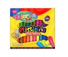 COLORINO PLASTELINA 24 KOLORÓW