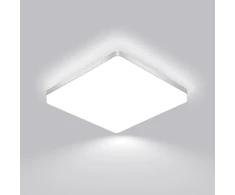 Comely Lampa sufitowa Led 48W 30x30cm zimna biel 6500K IP44 balta