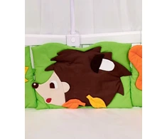 ComfortBaby Rinkinys pościeli do łóżeczka okrągłego 7w1 JESIEŃ