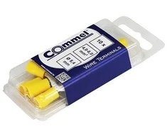 Commel Laidų antgaliai 25vnt./1.5mm2/5.3mm raudoni