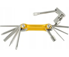 Condor Multitool 11in1 dviračių veržliarakčiai, skirti DREL dviračių remonto tarnybai