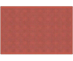CONTACTO 6680/403 silikoninis kilimėlis, rutulinis raštas, 600x400 mm