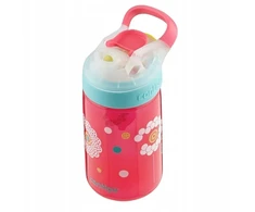 Contigo Gizmo Cherry Blossom gėlių raudonas vandens butelis vaikams