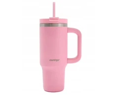 Contigo Streeterville termosinis puodelis su šiaudeliu, 880 ml, braškių kremo spalvos