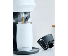 Contigo West Loop Mini 300ml terminis puodelis - Baltas metalikas - Folkloras
