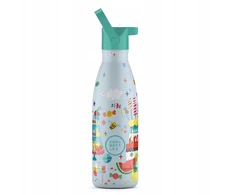 Cool Bottles Buteliukas termiczna Kids 350 ml Triple cool Candy Land