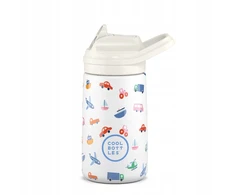Cool Bottles Kiddies termo buteliukas 350 ml Little Wheels