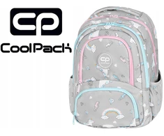 Cool Pack Coolpack 3 dalių rinkinys: kuprinė, penalas ir maišelis su vienaragiu