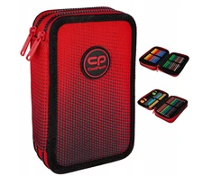 Cool Pack Coolpack Jumper 2 raudonas dvigubas penalas su pilna komplektacija