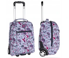 Cool Pack Coolpack kelioninis kuprinė su ratukais, talpi, pilkos spalvos