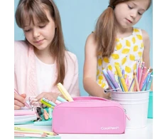 Cool Pack Coolpack silikoninis "tuba" rašiklinė, pastelinė rožinė, 1 skyrius