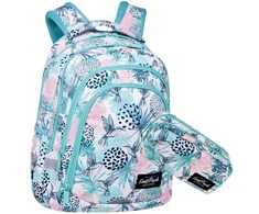Cool Pack Coolpack "thai" 2in1 kuprinė su dėklu, 1-3 klasei, gėlės