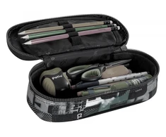 Cool Pack Dėklas su organizatoriumi Coolpack Campus – juodas kamufliažas