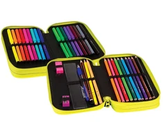 Cool Pack Dvigubas "coolpack Jumper" penalas su mokykliniais reikmenimis