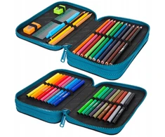 Cool Pack Forminis dviejų skyrių penalas su priedais CoolPack Jumper 2 Fossil F066700