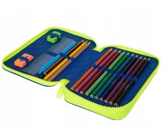 Cool Pack Forminis dviejų skyrių penalas su priedais CoolPack Jumper 2 Football 2T F066339