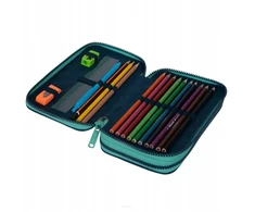 Cool Pack Forminis dviejų skyrių penalas su priedais CoolPack Jumper 2 Gradient Mėlyna lagoon F066690