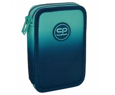 Cool Pack Forminis dviejų skyrių penalas su priedais CoolPack Jumper 2 Gradient Mėlyna lagoon F066690