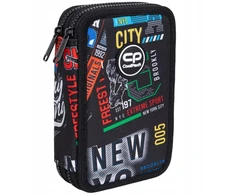 Cool Pack Forminis dviejų skyrių penalas su priedais CoolPack Jumper 2 Big City F066673