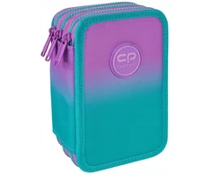 Cool Pack Forminis trijų skyrių penalas su priedais CoolPack Jumper 3 Gradient Blueberry E67505