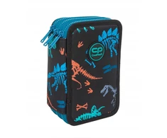 Cool Pack Forminis trijų skyrių penalas su priedais CoolPack Jumper 3 Fossil F067700