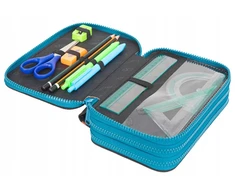 Cool Pack Forminis trijų skyrių penalas su priedais CoolPack Jumper 3 Fossil F067700