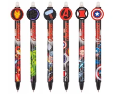 Cool Pack Ištrinamas tušinukas 0.5 mm, mėlynas, su "avengers" motyvais