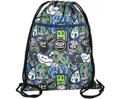 Cool Pack Sportinis krepšys COOLPACK MONSTER TEAM, juodos/įvairių sp.