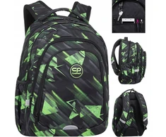 Cool Pack Mokyklinė kuprinė CoolPack 4–8 kl. Drafter Žalias Mirror juoda