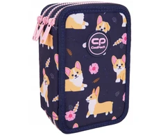 Cool Pack Priedai pieštukinė, CoolPack, trijų skyrių, Corgi šuo