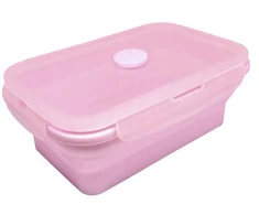 Cool Pack Silikoninė pietų dėžutė COOLPACK, 800 ml, pastelinės rožinės spalvos