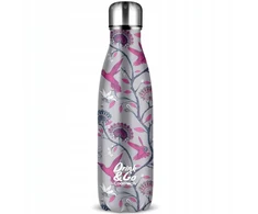 Cool Pack Termo butelis "coolpack" 500ml, gėlės, metalinis