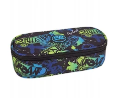 Cool Pack Vieno skyriaus pieštukinė, CoolPack, su atvartu, be priedų, jaunimui, tamsi