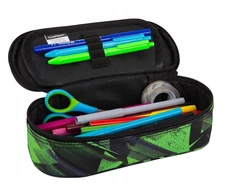 Cool Pack Vieno skyriaus pieštukinė, CoolPack, su atvartu, be priedų, žalios spalvos