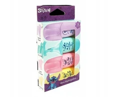 Cool Pack ZAKREŚLACZE mini STITCH 4SZT piękne pastelowe kolory