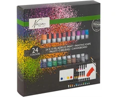 Craft Sensations Akrilinių dažų rinkinys Nassau Classic, 12ml, 24 vnt