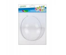 Craft With Fun Dekoratyvinė plastikinė rutulio formos puošmena