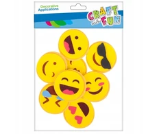 Craft with Fun Dekoratyvinis ornamentas Eva Emotions lipnus 8vnt 12/144