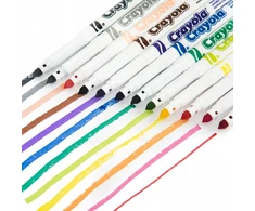 Crayola, Inc. Crayola 12 vnt. plaunami flomasteriai vaikams